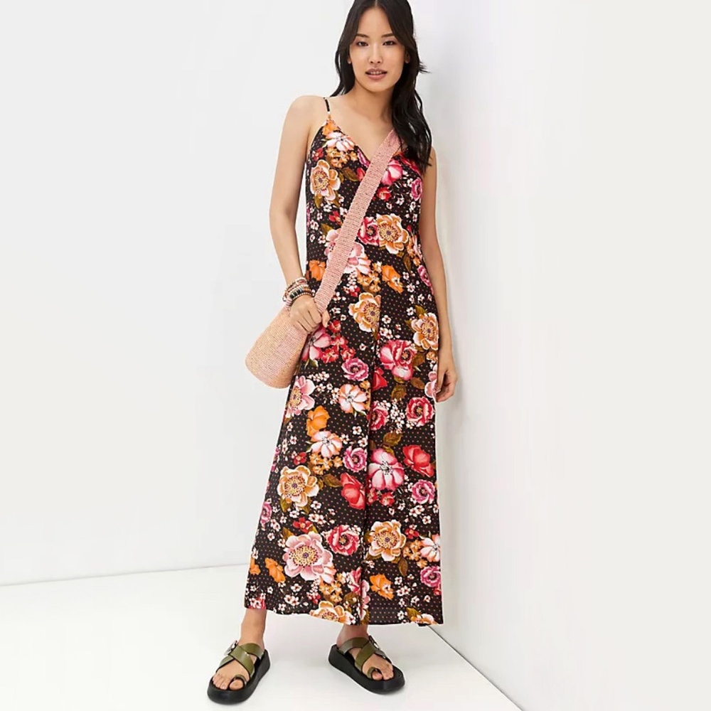 Kachel | Floral Wide-Leg Jumpsuit | NWT